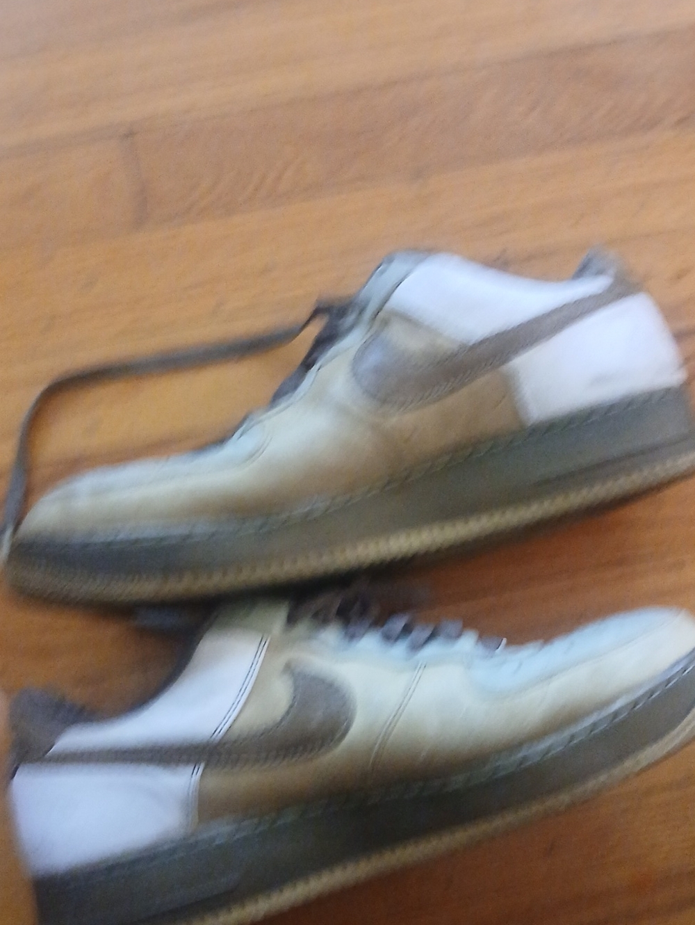 Men's RARE Green Taupe And White Air Force 1 SIZE 13